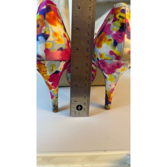 Madden Girl pink and blue  women’s size 11.  Bold, office, career S0417 - Picture 6 of 11